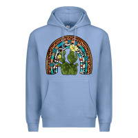 Colony Blue cactus gemstone rainbow Premium Hoodie - Artiststas
