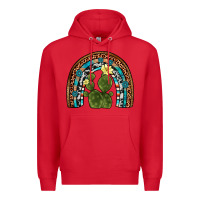Red cactus gemstone rainbow Premium Hoodie - Artiststas