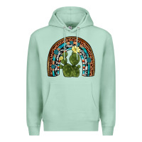 Seafoam cactus gemstone rainbow Premium Hoodie - Artiststas