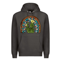 Smoke cactus gemstone rainbow Premium Hoodie - Artiststas