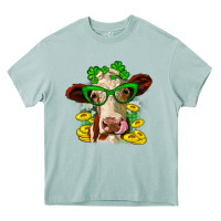 Arona St. Patrick's Day cow Heavy Core Tee - OliviaCreatesArt