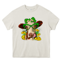 St. Patrick's Day Cow Heavy Core Tee | Teevron