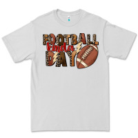 Dove Grey football kinda day Premium Tee - FaDigitalArtStudio