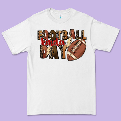 Football Kinda Day Premium Tee Designed By Fadigitalartstudio