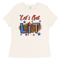 Let's Get Lit 1 Ladies Tee | Teevron