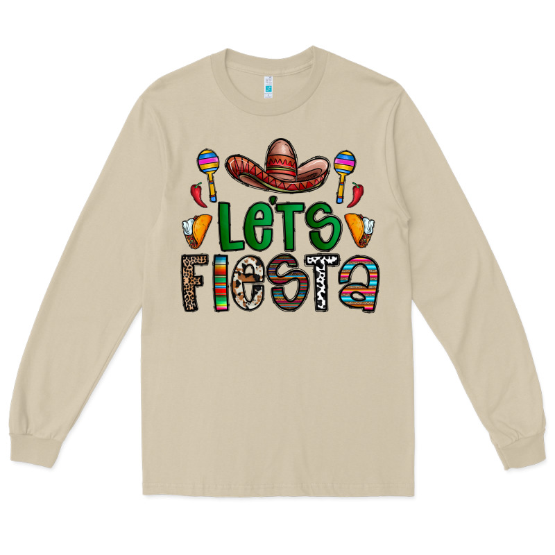 Fiesta Long Sleeve Tee by CowhideDigitalArt | Teevron