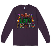Plum fiesta Long Sleeve Tee - CowhideDigitalArt