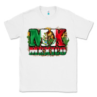 White MX Mexico Classic Tee - FaDigitalArtStudio