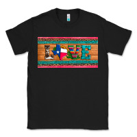 Black love texas sunflowers cactus cowhide license plate Classic Tee - Artiststas