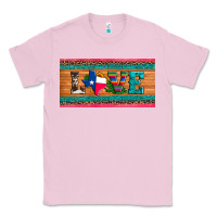 Bubblegum Pink love texas sunflowers cactus cowhide license plate Classic Tee - Artiststas