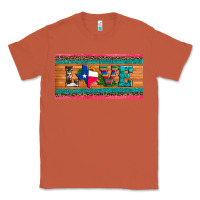 Copper love texas sunflowers cactus cowhide license plate Classic Tee - Artiststas