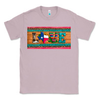 Lilac love texas sunflowers cactus cowhide license plate Classic Tee - Artiststas