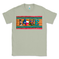 Matcha love texas sunflowers cactus cowhide license plate Classic Tee - Artiststas