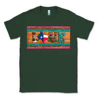 Sports Green love texas sunflowers cactus cowhide license plate Classic Tee - Artiststas