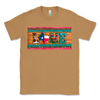 Toasted Coconut love texas sunflowers cactus cowhide license plate Classic Tee - Artiststas