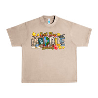 French Oak Next Stop Middle School Urban Heavy Tee - CowhideDigitalArt