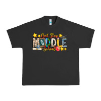 Pigment Black Next Stop Middle School Urban Heavy Tee - CowhideDigitalArt