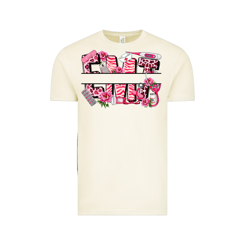 Breast Cancer Emt Emergency Medical Technician Vintage Tee by LillyAllenDesigns | Teevron