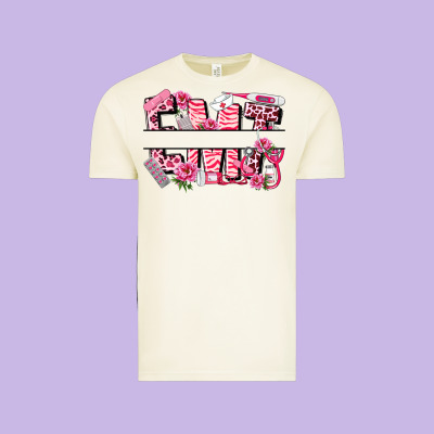 Breast Cancer Emt Emergency Medical Technician Vintage Tee Designed By Lillyallendesigns