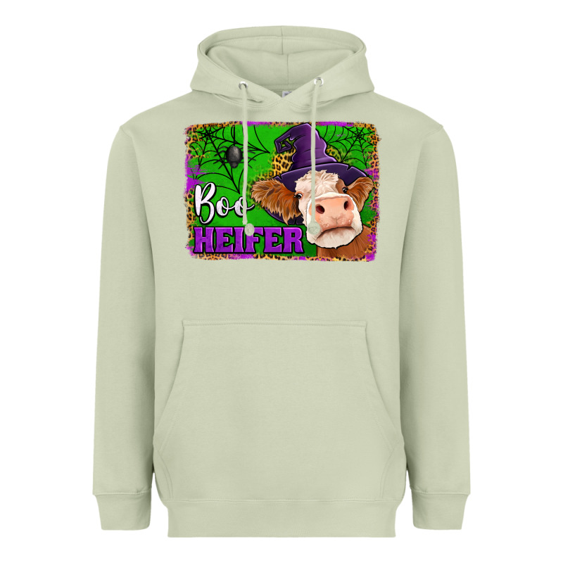 Boo Heifer Heavyweight Hoodie by Jasminsmagicworld | Teevron
