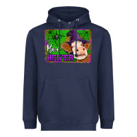 Navy boo heifer Heavyweight Hoodie - Jasminsmagicworld