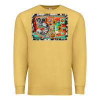 Antique Gold western back to school 5th grade 2 Premium Sweatshirt - Jasminsmagicworld