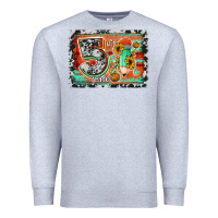 Heather Grey western back to school 5th grade 2 Premium Sweatshirt - Jasminsmagicworld