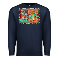 Navy western back to school 5th grade 2 Premium Sweatshirt - Jasminsmagicworld