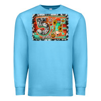 Ocean Blue western back to school 5th grade 2 Premium Sweatshirt - Jasminsmagicworld