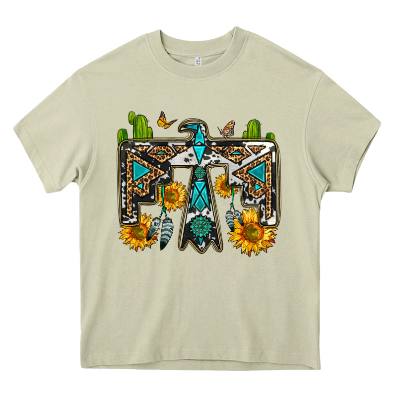 Western Free Bird Heavy Core Tee by OliviaCreatesArt | Teevron