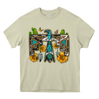 Mossy western free bird Heavy Core Tee - OliviaCreatesArt