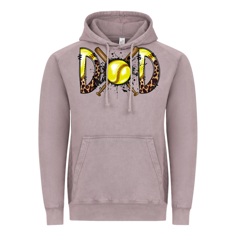 Dad Softball Vintage Hoodie by RacoonDesign | Teevron