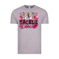 Vintage Zinc tackle cancer with ghosts playing football Vintage Tee - LillyAllenDesigns