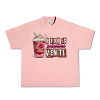 Salmon V For is Valentine Venti Urban Heavy Tee - CowhideDigitalArt