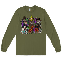 Army Green animal halloween Long Sleeve Tee - SublimationCraftShop