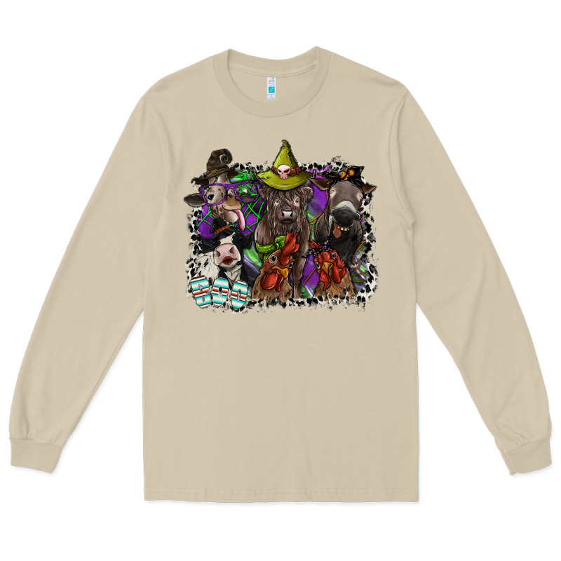 Animal Halloween Long Sleeve Tee by SublimationCraftShop | Teevron