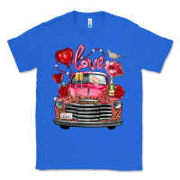 True Royal Western Valentines Day Truck Love Bird Letter Classic Tee - FaDigitalArtStudio