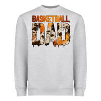 Heather Grey no background basketball dad Heavyweight Sweatshirt - Jasminsmagicworld