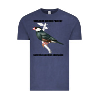 Vintage Denim Western Ground Parrot Rare Wild And West Australia Vintage Tee - Bettercallsaul