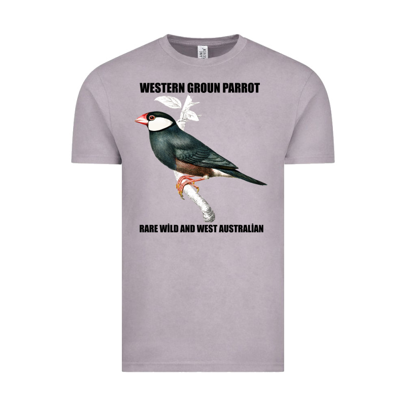 Western Ground Parrot Rare Wild And West Australia Vintage Tee by Bettercallsaul | Teevron