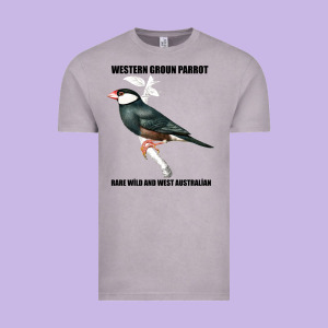 Western Ground Parrot Rare Wild And West Australia Vintage Tee Designed By Bettercallsaul