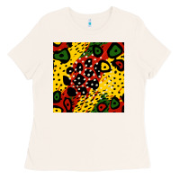 Bone african colors pattern Ladies Tee - BundleAndBundleShop