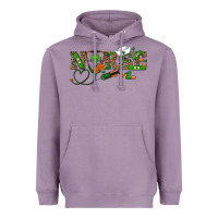 Lavender st patrick's day nurse Heavyweight Hoodie - RanaPortraitStore