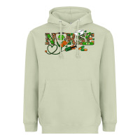 Matcha st patrick's day nurse Heavyweight Hoodie - RanaPortraitStore