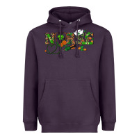 Plum st patrick's day nurse Heavyweight Hoodie - RanaPortraitStore