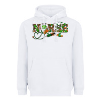 White st patrick's day nurse Heavyweight Hoodie - RanaPortraitStore
