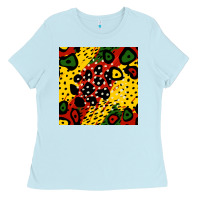 African Colors Pattern Ladies Tee | Teevron