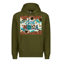 Army Green mom Premium Hoodie - Artiststas