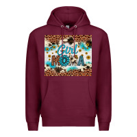 Burgundy mom Premium Hoodie - Artiststas