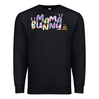 Black easter mama bunny Premium Sweatshirt - Jasminsmagicworld